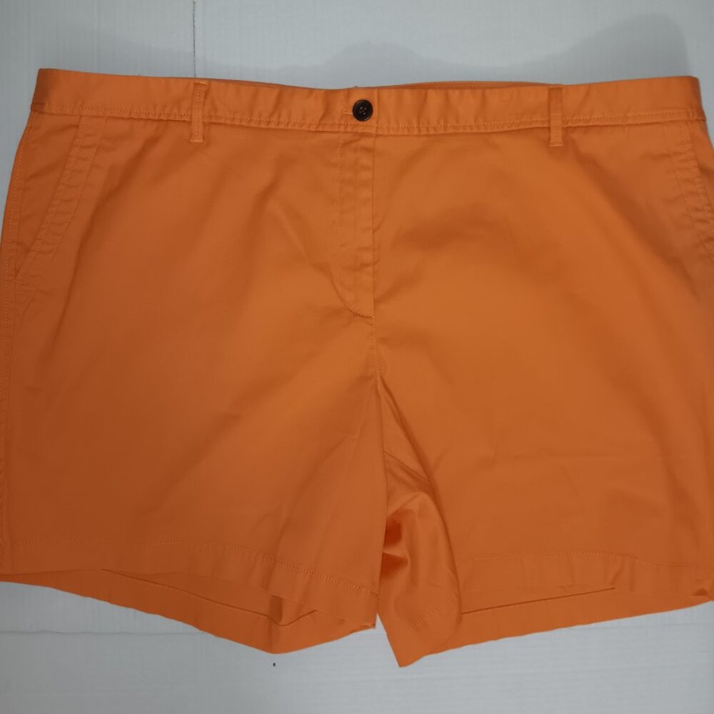 TALBOTS WOMEN'S RELAXED CHINO SHORTS - Picture 6 of 12